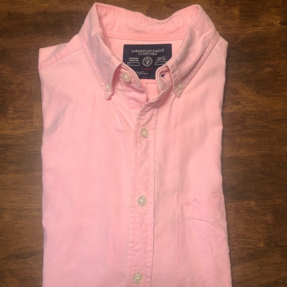 Pink Button Down shirt - Picture 5 of 5